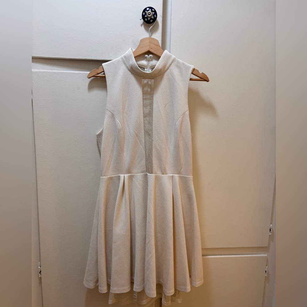BCBGeneration Cream Dress